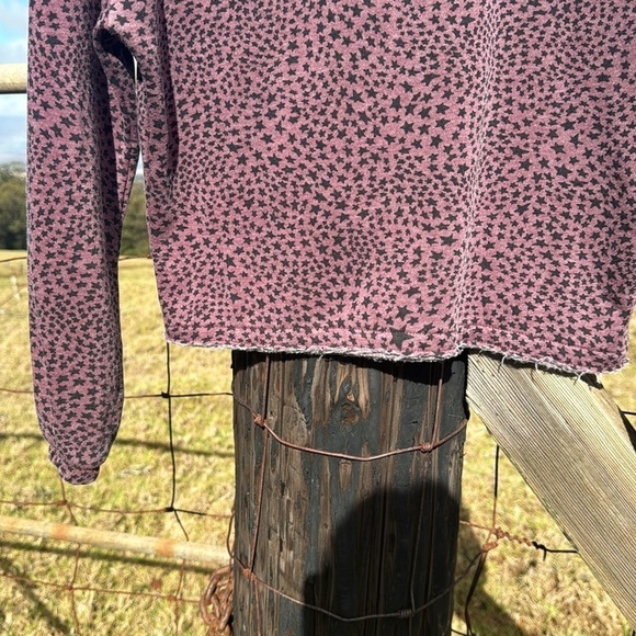 Z-Supply Cruise Stardust Star Sweatshirt Purple - Picture 8 of 11